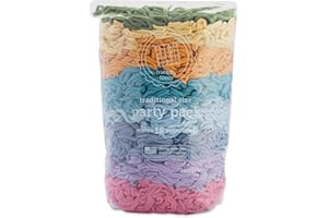 friendly loom Party Pack Botanicals 7" Traditional Size Cotton Loops Makes 18 (6" x 6") Potholders by Harrisville Designs Made in The USA