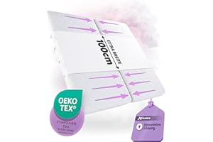 Xcelenze - Liebesbrücke für Matratzen 200 cm - Kein Verrutschen Neuartige Lösung als Ritzenfüller für Matratzen Paare & Familien – Statt Matratzenkeil - Liebesbrücke 180x200 <5min befestigt (LB100Z)