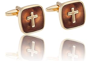 URBAN JEWELRY Unique Design Cufflinks Styles 316L Stainless Steel Cuff links for Men (Designer)