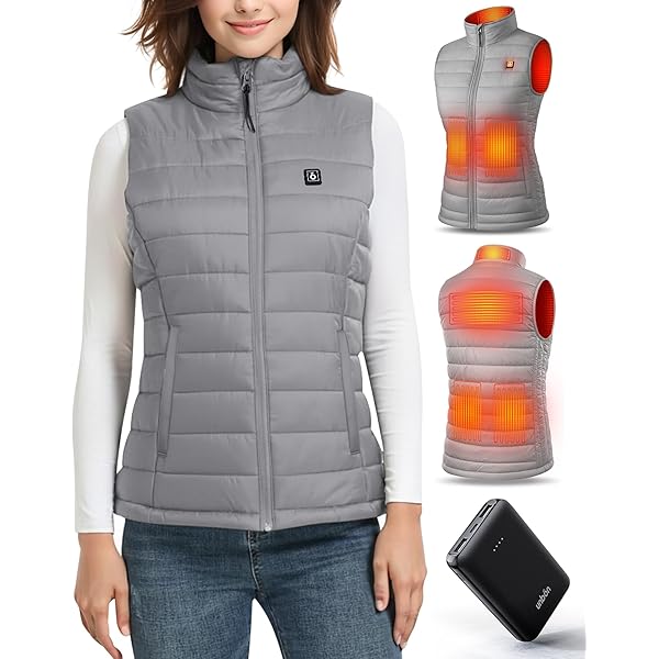 Beheizbare Jacke Für Herren – Mit 18.400 MAh Akku, 4 Heizzonen, 3 Stufen – Für Motorrad, Ski & Outdoor