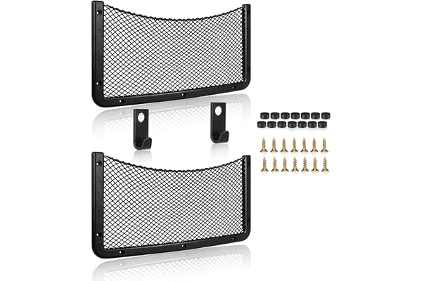 EINESIN Filet Rangement pour Voiture, Filet de Rangement de Coffre, Grande Taille, Sac Pocket Organizer de Voiture pour Auto, Camping-Cars, Bateaux, Maison