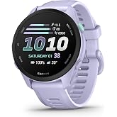 Garmin Forerunner 70 GPS Running Smartwatch, AMOLED Touchscreen, Optimized Metrics, Training Plans, Health Status, 13-Day Run