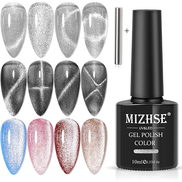 Momowin Cat Eye Magnet – 5-in-1 Nagelmagnet Für DIY-Nageldesigns