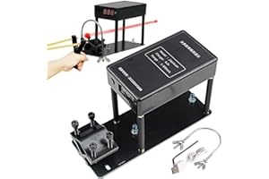 Qikam Ballistischer Chronograph,Genauer Bogengeschwindigkeitsmesser | Messwerkzeug mit Überladung, Überentladung, Kurzschlussschutzfunktionen für Bögen, Kugeln