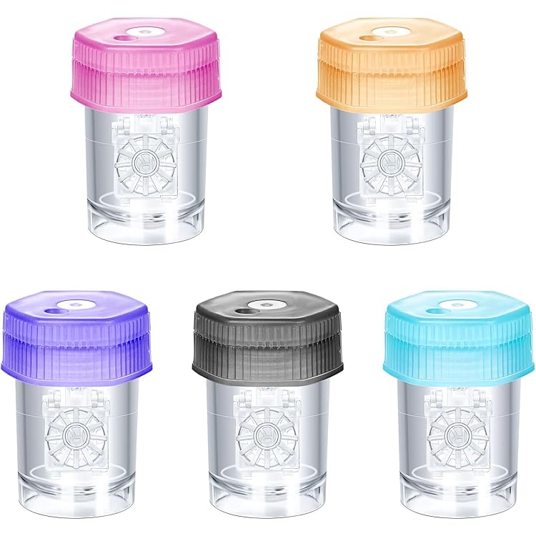 SPORTS WORLD VISION Contact Lens Cases  10 Pieces  Standard Barrel Type Contact Lens Cleaning Container For Everyday Use - View #12