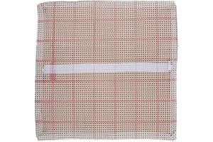 HARILLA Blank Teppich Einhaken Mesh Leinwand für bezug Teppich Teppich Latch Haken Machen Rechteck Freies Muster, 37x37cm