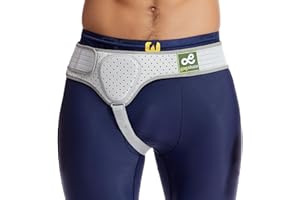 gagaiuco Hernia Guard I Inguinal Hernia Belt For Men I Left or Right Side I Post Surgery Men’s Inguinal Hernia Support Truss For Inguinal, Groin Hernias I Adjustable Waist Strap