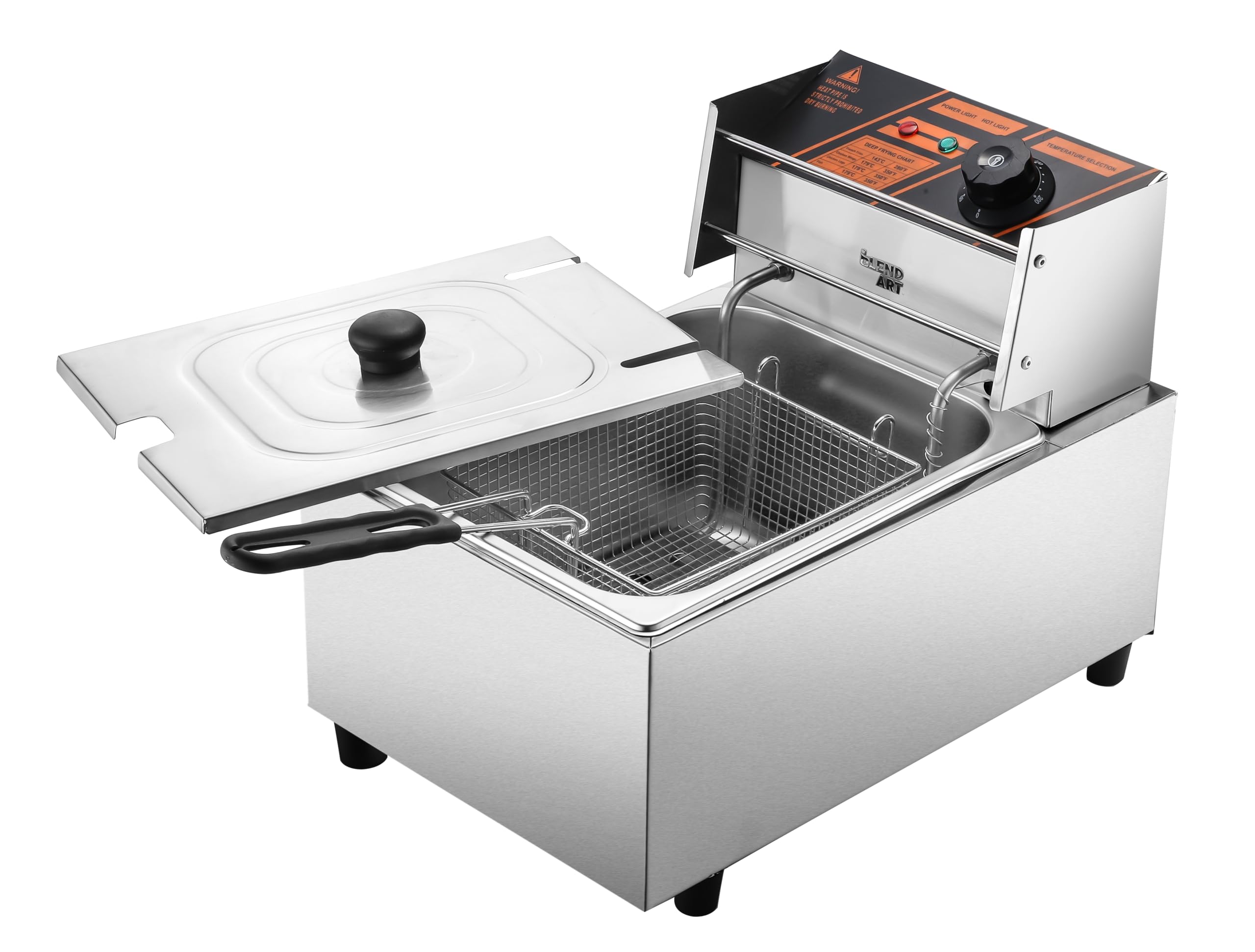 In-Depth Review of BLEND ART Electric Deep Fat Fryer 6 Litre Stainless Steel