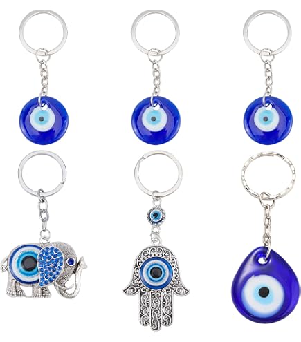 nevfactory Nev Nazar Boncuk Evil Eye Portachiavi - Portafortuna