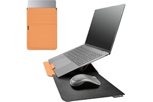 Novoo 14 Cal Laptop Stojak Case-Pomarańczowy