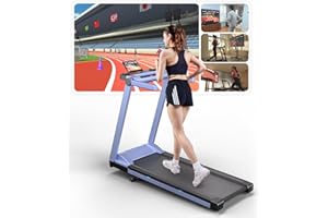 DeerRun Cinta de Correr Plegable, Treadmill Inclinada Apta para Dispositivos de Alta Tecnología, Corredora 158KG Capacidad de Peso, Máquina de Correr con Entrenador AI y Juego Multi-Corredor
