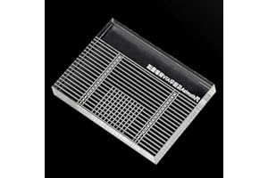 HAHHHHA Turntable Head Calibration - Vertical Tracking Angle Block for DJ Turntables and Heads - VTA Azimuth Ruler Turntable Head Stylus Calibration Tool - Turntable Cartridge Azimuth Ruler (Azimuth Ruler)