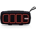 Geepas GMS11183 Bluetooth Rechargeable Speaker - Portable Wireless Speakers Long Hours Playtime 1200mAh Battery with Powerful Bass TF Card AUX USB Playback - Loud Speaker for Home Party Outdoor