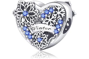 Jokmeo 925er Sterlingsilber Charms für Armbänder Charms Anhänger Kompatibel mit Pandora-Armbänder, Charm Bead Pendant Geschenk für Frauen Mädchen
