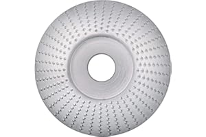 GENRICS JIZZU Disque pour Meuleuse d'Angle, Outil de Sculpture en Carbure de Tungstène, Disque Abrasif Rotatif pour Meuleuse d'Angle, Disque pour Coupe, Sculpture, Polissage, Meulage 85mm /3.3 pouce