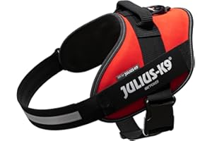 Julius-K9, Pettorina IDC Power, Taglia: XL / 2, Colore: Rosso