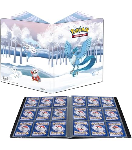 Ultra Pro - Portfolio - Capacité : 80 Cartes - Pokémon - Ecarlate et