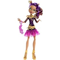 Mattel Monster High Frights, Camera, Action Black Carpet Clawdeen