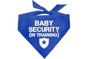 TEES & TAILS Baby Security in formazione stampato cane Bandana (colori assortiti)