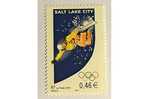 TIMBRE FRANCE par des Livres Express. Année 2002 Timbre de France Neuf** de Collection Authentique. No 3460. Sport, Ski acrobatique Jeux Olympique