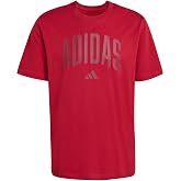 adidas Collegiate Lineage Graphic T-Shirt (Short Sleeve) Men's (Pack of 1)