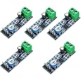 Hailege 5pcs LM386 Mono Audio Amplifier Module 200 Times AMP Solo 5V-12V 10K Adjustable