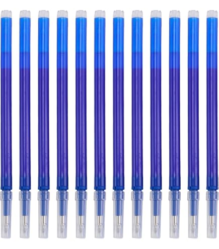 Stylo Effacable Stylo Frixion Ball Clicker Pilot - Encre Effaçable - Pointe 0.7mm - Recharges Incluses - Bleu Stylo Bille