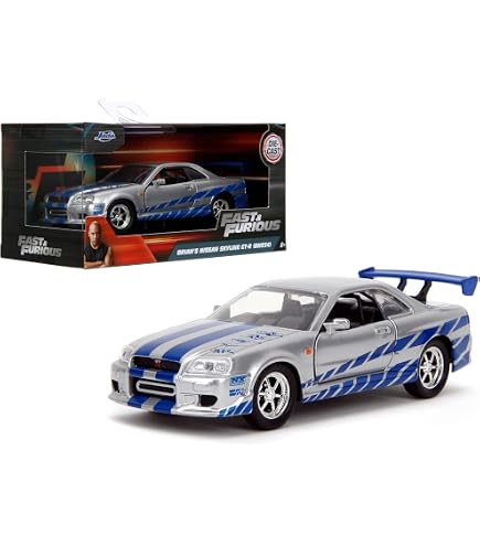 JADA FAST AND Furious 1/32 Leon's Nissan Skyline GT-R (BCNR33) NEUF EUR JADA FAST AND Furious 1/32 Leon's Nissan Skyline GT-R (BCNR33) NEUF EUR