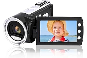 Heegomn Digital Video Camera for Youtube Vlogging, 1080p Mini DV Video Camcorder for Kids/Children/Beginners/Teenagers