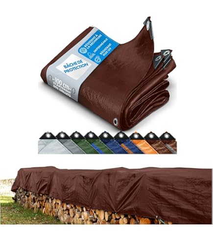 Tente De Camping Floordirekt | Toile Multiusage Avec Oeillets | Bâche