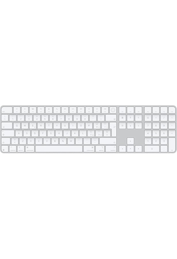 Apple Touch ID搭載Magic Keyboard Apple Magic Keyboard con Touch ID e tastierino numerico