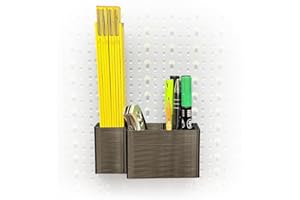 Naturalspring Werkzeug-Wandhalter für Küpper Lochwand Eurolochung Lochwand Zubehör Systemhalter Werkstattorganisation (Meterstab)