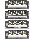 7-SEGMENT DISPLAY MODUL 4-stellig weiss TM1637 0.56 Arduino ESP32 7-SEGMENT DISPLAY MODUL 4-stellig weiss TM1637 0.56 Arduino ESP32