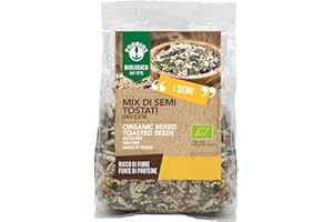 Probios Semi Misti Tostati Biologici - Ricchi di Proteine ​​e Fiber - Semi Naturali e Senza Glutine - Confezione da 6 x 250 g