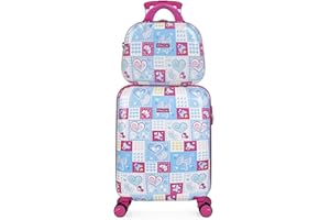 ITACA - Maletas De Viaje Cabina Infantil, Maleta Infantil Niño, Maleta Niños con Ruedas, Maletas De Viaje Infantiles, Maletas De Viaje Cabina Niños.