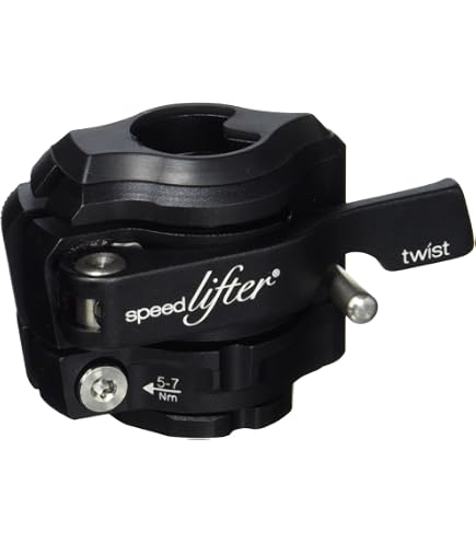 Speedlifter Lenkerverstellung Twist, schwarz, 3.9 x 2.4 x 2.4 cm, 10124 Sport & Freizeit