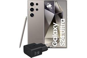 SAMSUNG Galaxy S24 Ultra Smartphone AI, Caricatore incluso, Display 6.8'' QHD+ Dynamic AMOLED 2X, Fotocamera 200MP, RAM 12GB, 256GB, 5.000 mAh, Titanium Gray [Versione italiana]