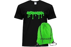 MIRAMAI T-shirt Maglietta Unisex in Cotone per Gamers Youtuber Game Mine Videogiochi Bambino Uomo Ragazzo Ragazza con Sacca Unspe Gaming Merch