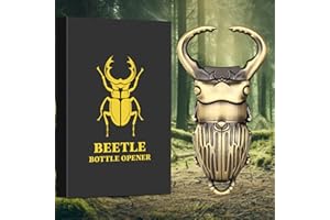 LKKCHER DESIGN Décapsuleur de Bière de Coccinelle, Cadeau Drole, Cadeau Personnalisé Homme Femme, Idee Cadeau Homme Original, Cadeau Noël, Cadeau Anniversaire Homme, Cadeau de Coccinelle