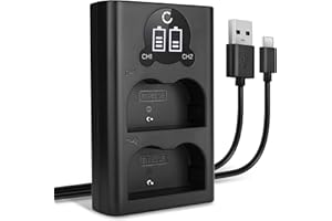 CELLONIC Chargeur Double en-EL3 EN-EL3e EN-EL3a Smart et Rapide Compatible avec Alimentation Dual MH-18a de Charge