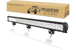 AUXTINGS 36 Pulgadas 92 cm 234W Spot Flood Barra de Luces LED Luces de conducción Campo a través para 4WD AWD Campo a través Camioneta 4x4 SUV Van Wagon Van Camper Camber