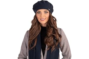 Vivisence Invernale Berretto Elegante da Donna in Lana E Viscosa Morbido E Caldo Stile Classico Elasticizzato per Una vestibilità Perfetta per Ogni Occasione