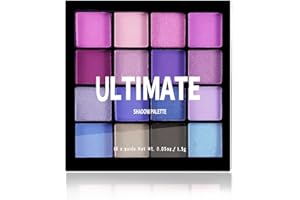Boobeen Bunte Lidschattenpalette Makeup - 16 Farben, matter und glitzernder Lidschatten, leuchtende Lidschattenpaletten, mischbar, einfach, um dramatische Glamour Looks zu kreieren