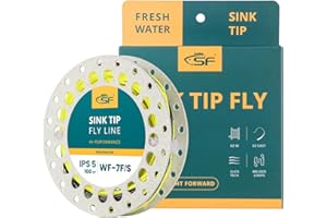 SF Full Sinking Fly Fishing Line Weight Forward Taper Fly Line for Freshwater WF4 5 6 7 8 9S 90FT IPS3/IPS5