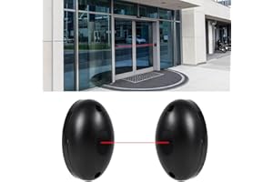 Caybats 2 PCS Fotocelula puerta Garaje,Fotocélulas Universales para Automatización de Puertas Garaje,Fotocelula puerta Garaje,barreras,puertas automáticas, almacenes, fábricas, Alcance de 20 Metros