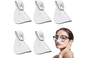 zhongko 5Pcs Nose Guard for Sun Protection, Non-Slip Nose Sun Guard, Nose Protector for Men and Women, Windproof & Sweat-Resistant Nose Shield for Golf, Tennis, Running and Beach Activities