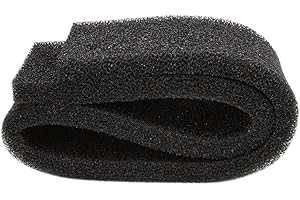 Xuniu Fish Tank Filter Foam, Large Block Filter Foam Aquarium Sponge Pads 100x12x2cm