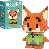 BRICKS C1027 Sevimli Tilki Mini Blok Yapım Seti - Kutulu Ambalaj - Orijinal
