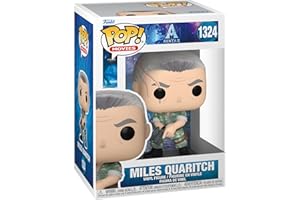 Funko Pop! Movies: Avatar - Miles Quaritch - Avatar: The Way of Water - Figurine en Vinyle à Collectionner - Idée de Cadeau - Produits Officiels - Jouets pour Les Enfants et Adultes - Movies Fans