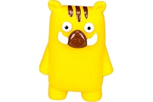 Flamingo Jouet pour Chien Tiba - Sanglier, Licorne ou Rhinocéros - Couleurs Aléatoires - Jouet Résistant et Amusant pour Petits et Moyens Chiens